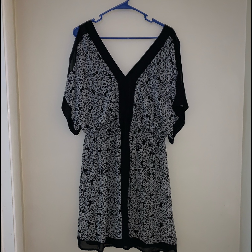 Black and White Dress